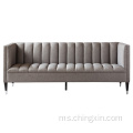 Velvet Chesterfield Sofa Settee Borong Perabot